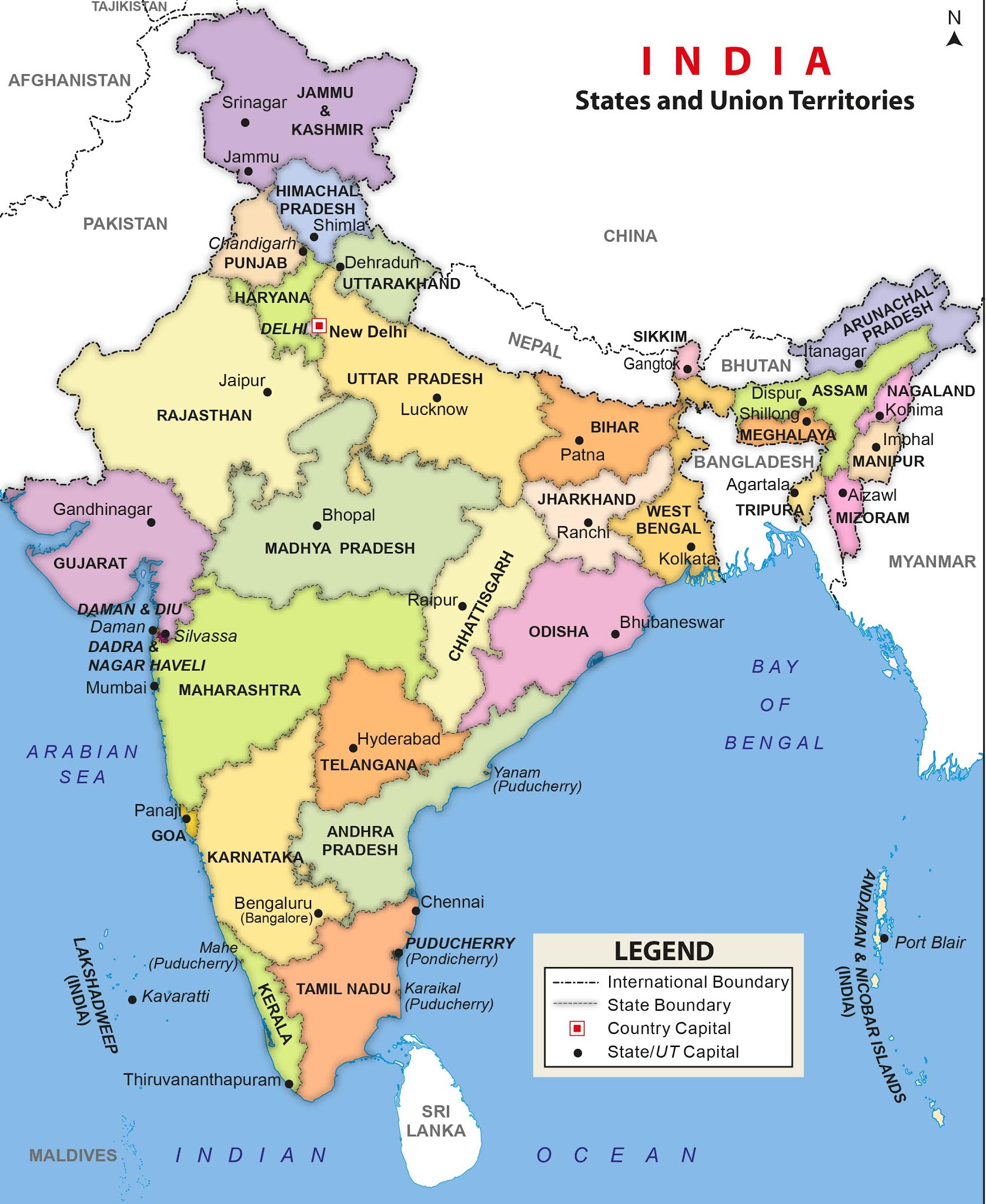 Political Map Of India Indian Political Map Whatsanswer Porn Sex Picture